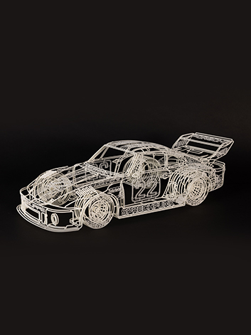 와이어 아트 (포르쉐 935)