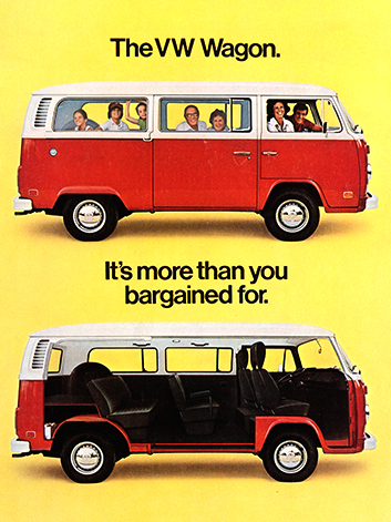 VW Wagon 1977 카달로그