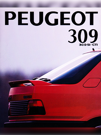 309 SI / GTI 카달로그