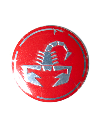 엠블럼 3_아바르트(둥근·붉은색)