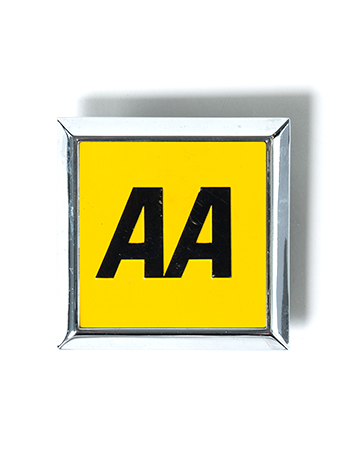 엠블럼 57_영국 1967~80형 AA 사각형 배지