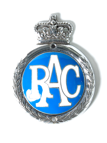 엠블럼 58_RAC 자동차 배지